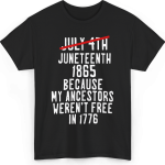 Juneteenth Ancestors Freedom Tee
