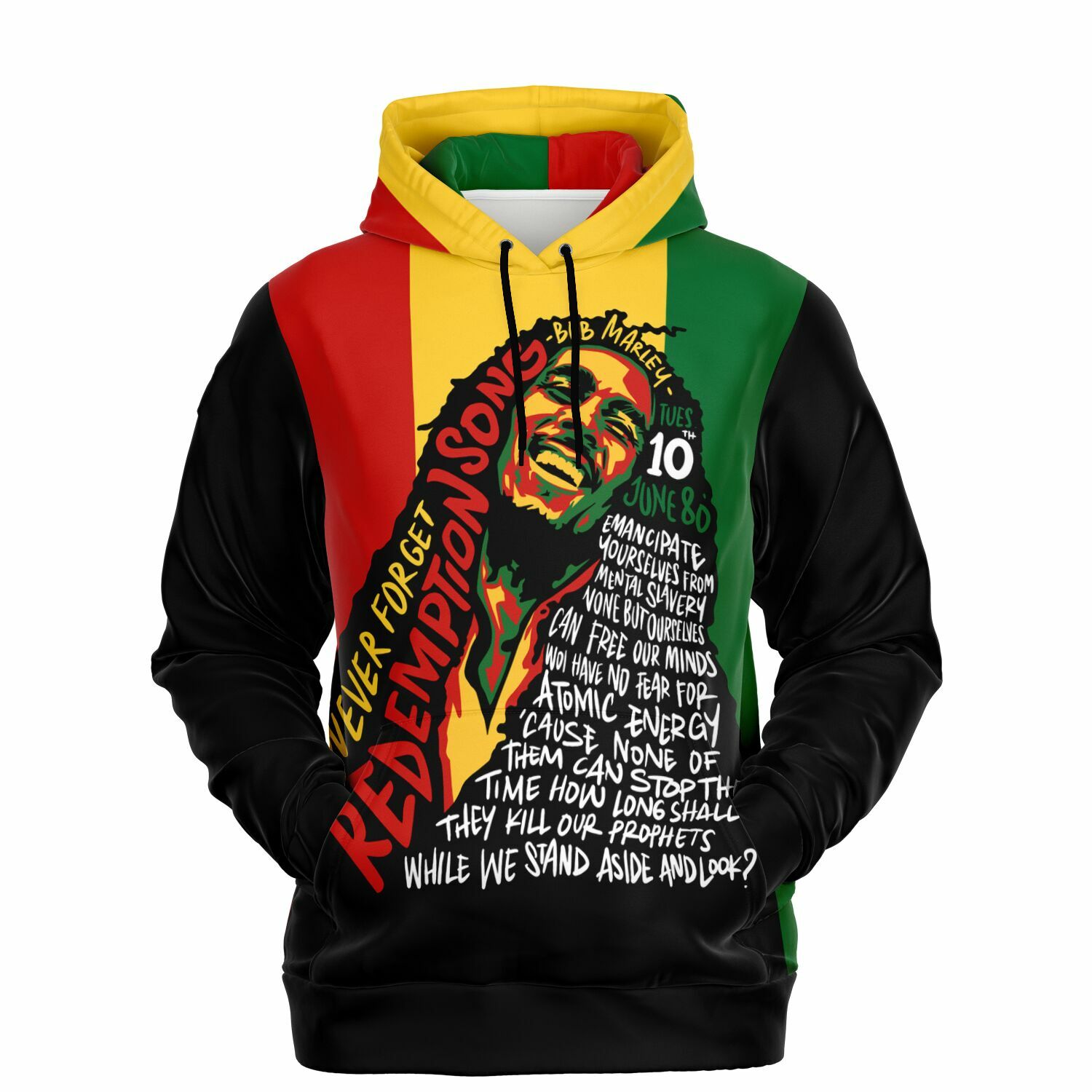 Fashion Hoodies Bob Marley Hoodie