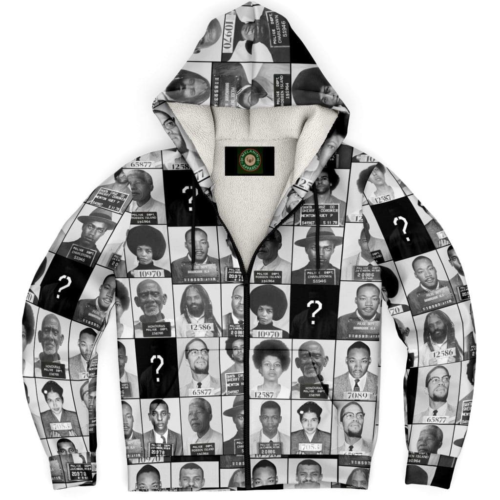 Red Carnations Skull Garden Microfleece Zip-Up Hoodie