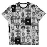 Black And Famous Mugshot Tee