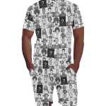 Black And Famous Men’s Short Sleeve Romper