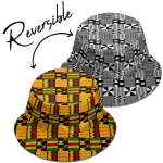 Traditional Kente Reversible Bucket Hat