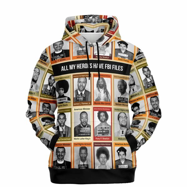 thumbnail image 2 of Gildan Black History Month T-Shirt - Malcolm X, MLK, Angela Davis, Garvey - Crew Neck Short Sleeve 2 of 3