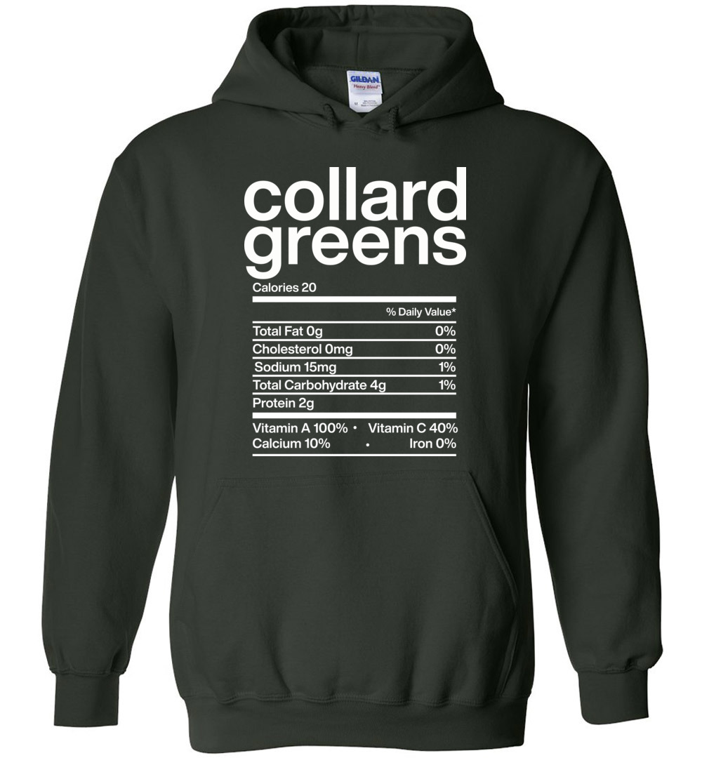 Collard Greens Hoodie Melanin Apparel