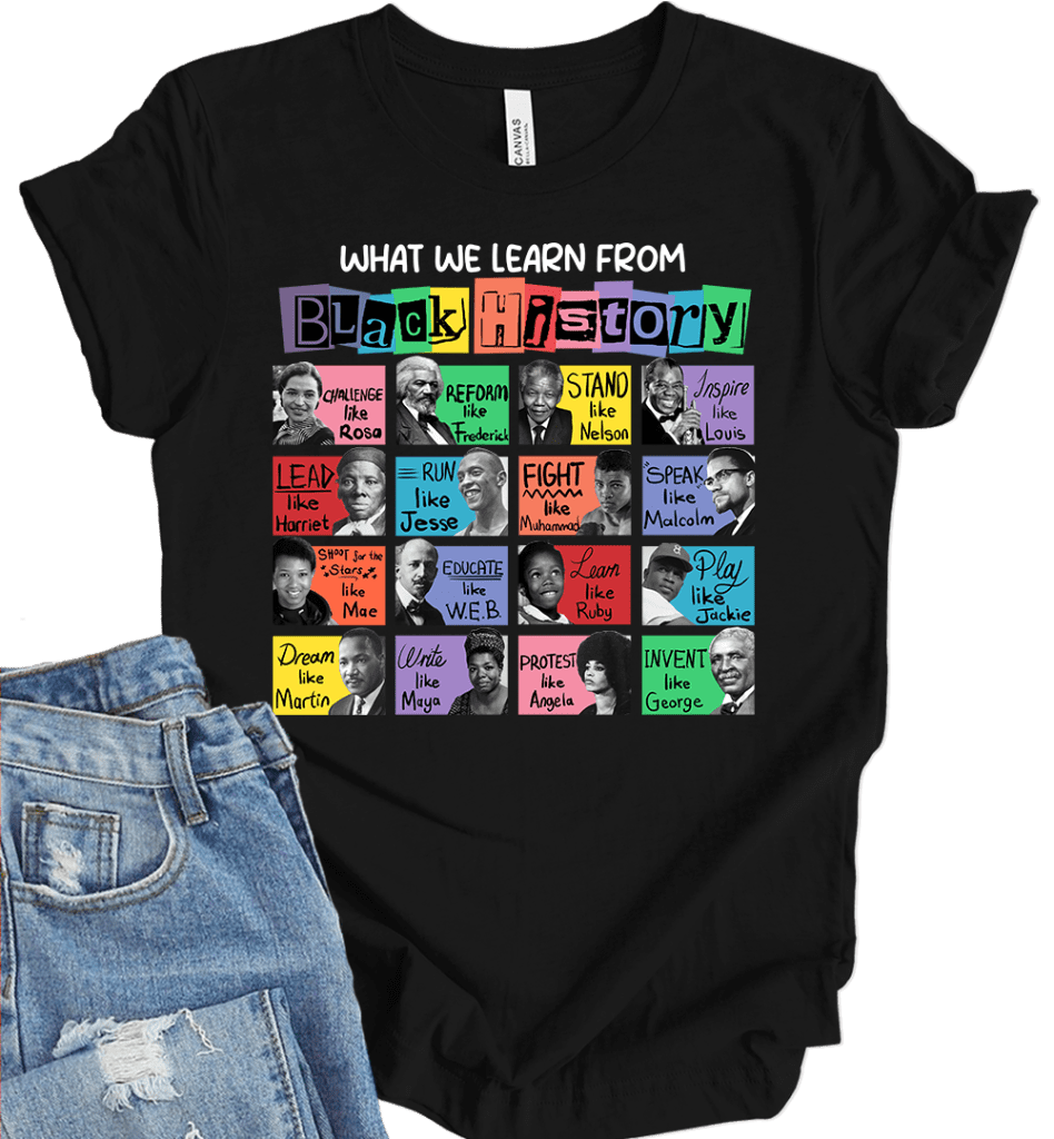 What We Learn From Black History | Melanin Apparel
