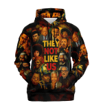 They Not Like Us Collage Hoodie