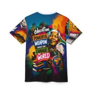 Nelson Mandela Change The World Tee Back
