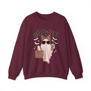 Boo Jee Sweatshirt Maroon