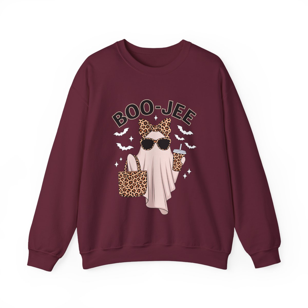Boo Jee Sweatshirt Maroon