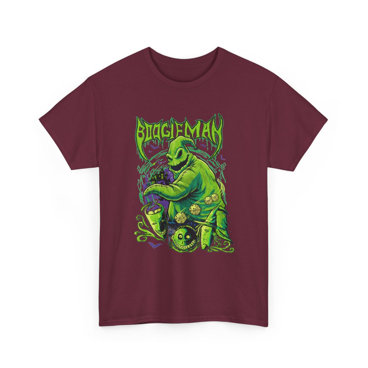 BoogieMan Tee Maroon