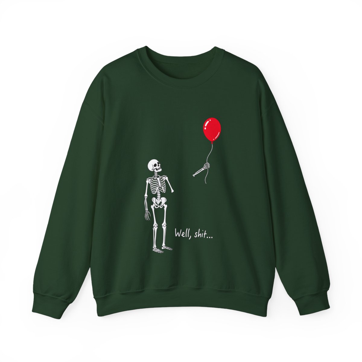 Fly Bone Sweatshirt Forest Green