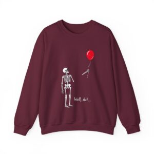 Fly Bone Sweatshirt Maroon
