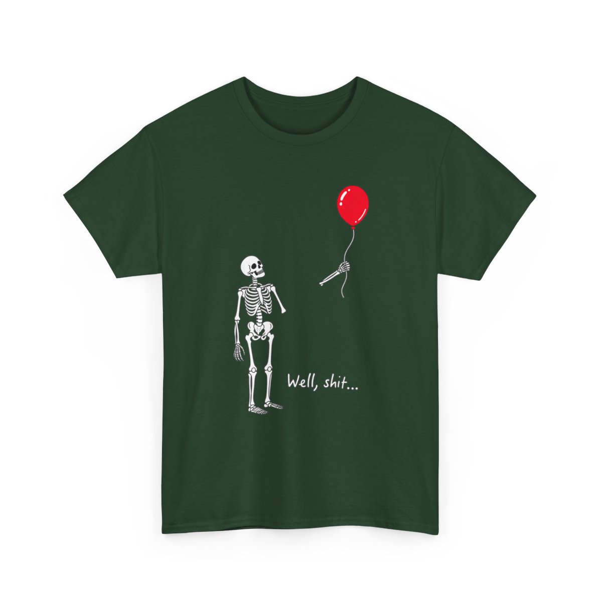 Fly Bone Tee Forest Green
