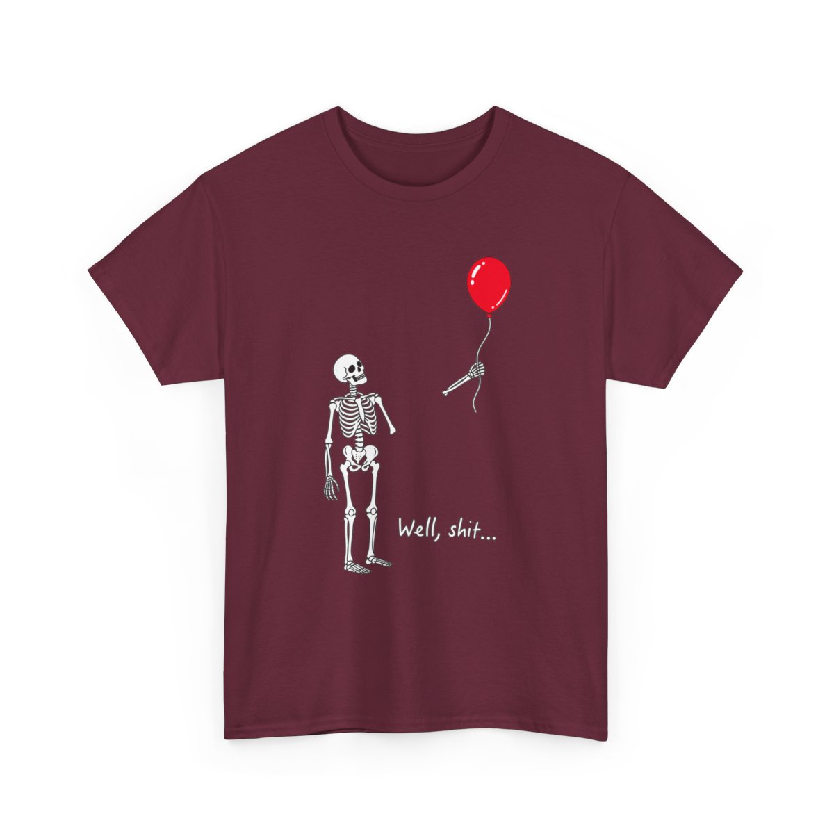 Fly Bone Tee Maroon