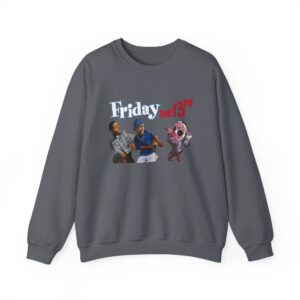Friday the 13th Craig Smokey Jason Sweatshirt - Charcoal
