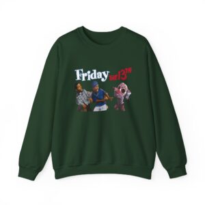 Friday the 13th Craig Smokey Jason Sweatshirt - Forest Green