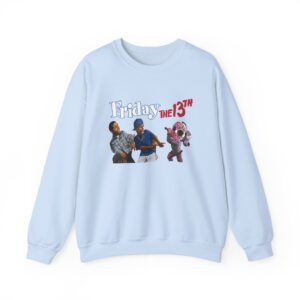 Friday the 13th Craig Smokey Jason Sweatshirt - Light Blue