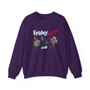 Friday the 13th Craig Smokey Jason Sweatshirt - Purple