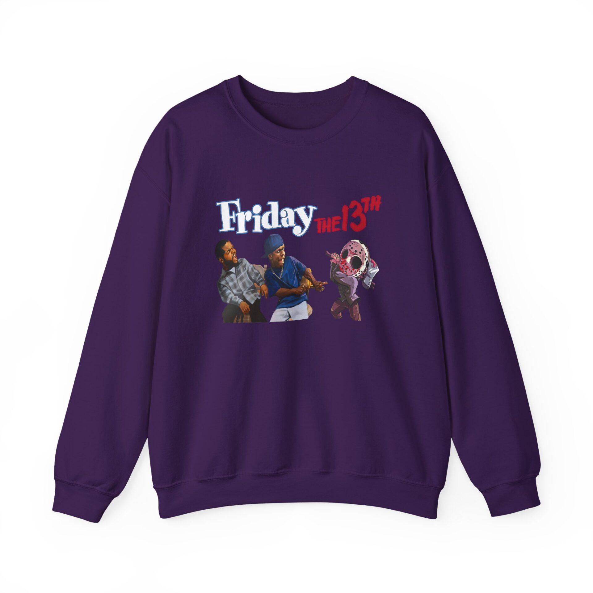 Friday the 13th Craig Smokey Jason Sweatshirt - Purple