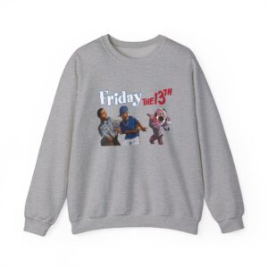 Friday the 13th Craig Smokey Jason Sweatshirt - Sport Grey