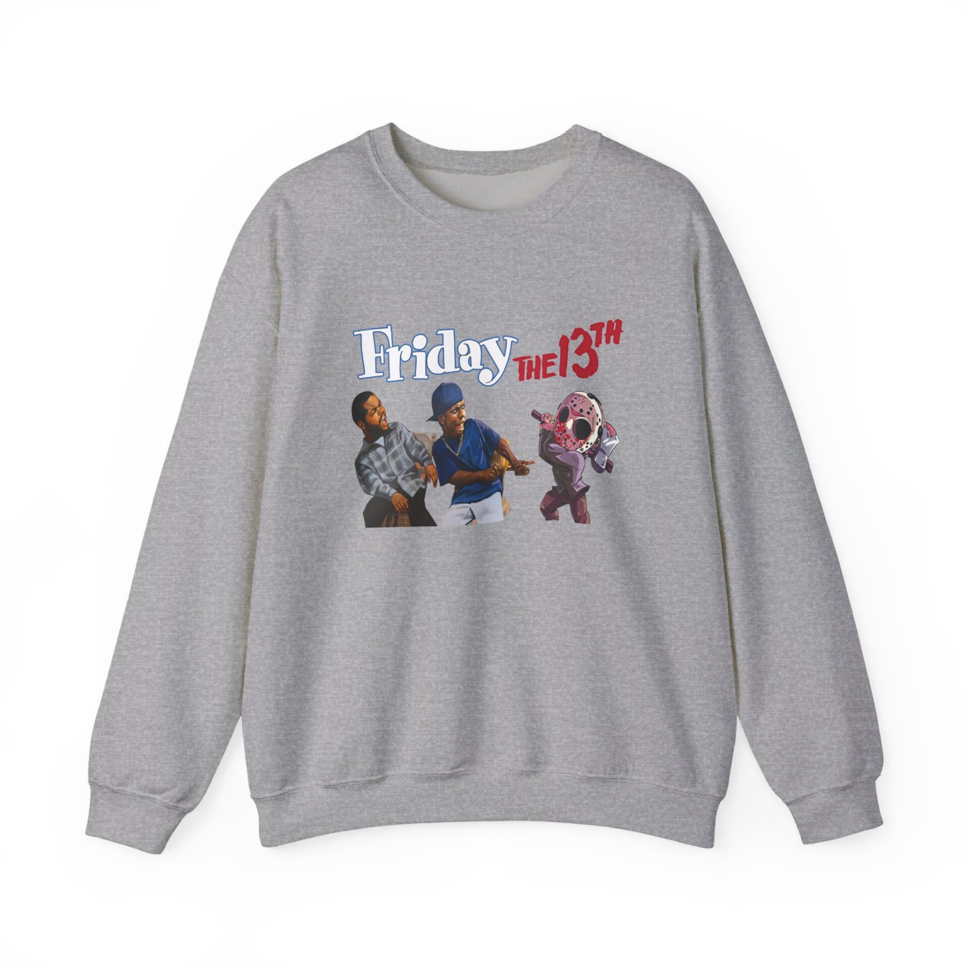 Friday the 13th Craig Smokey Jason Sweatshirt - Sport Grey