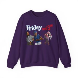 Friday the 13th Craig Smokey Jason Sweatshirt - Purple