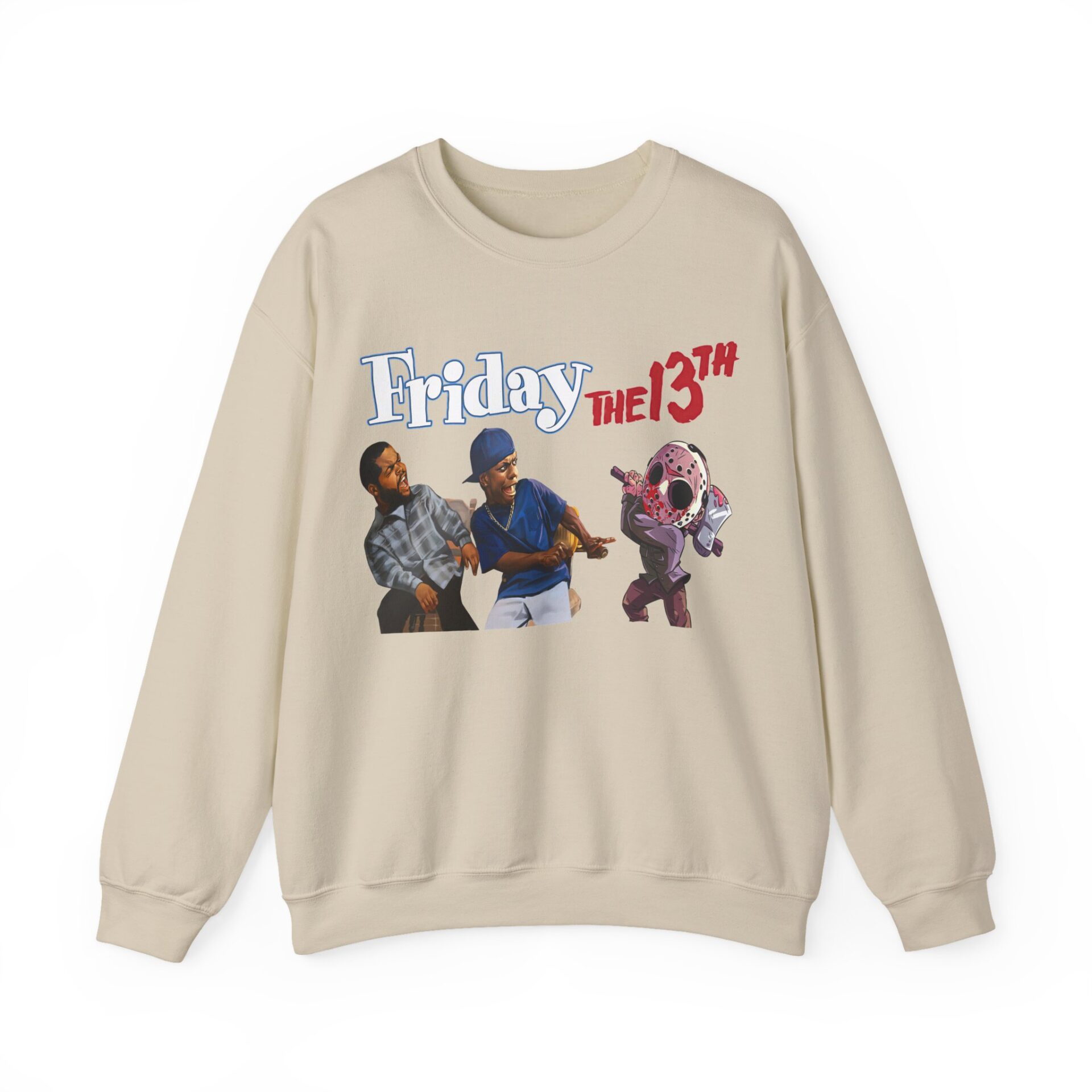 Friday the 13th Craig Smokey Jason Sweatshirt - Sand