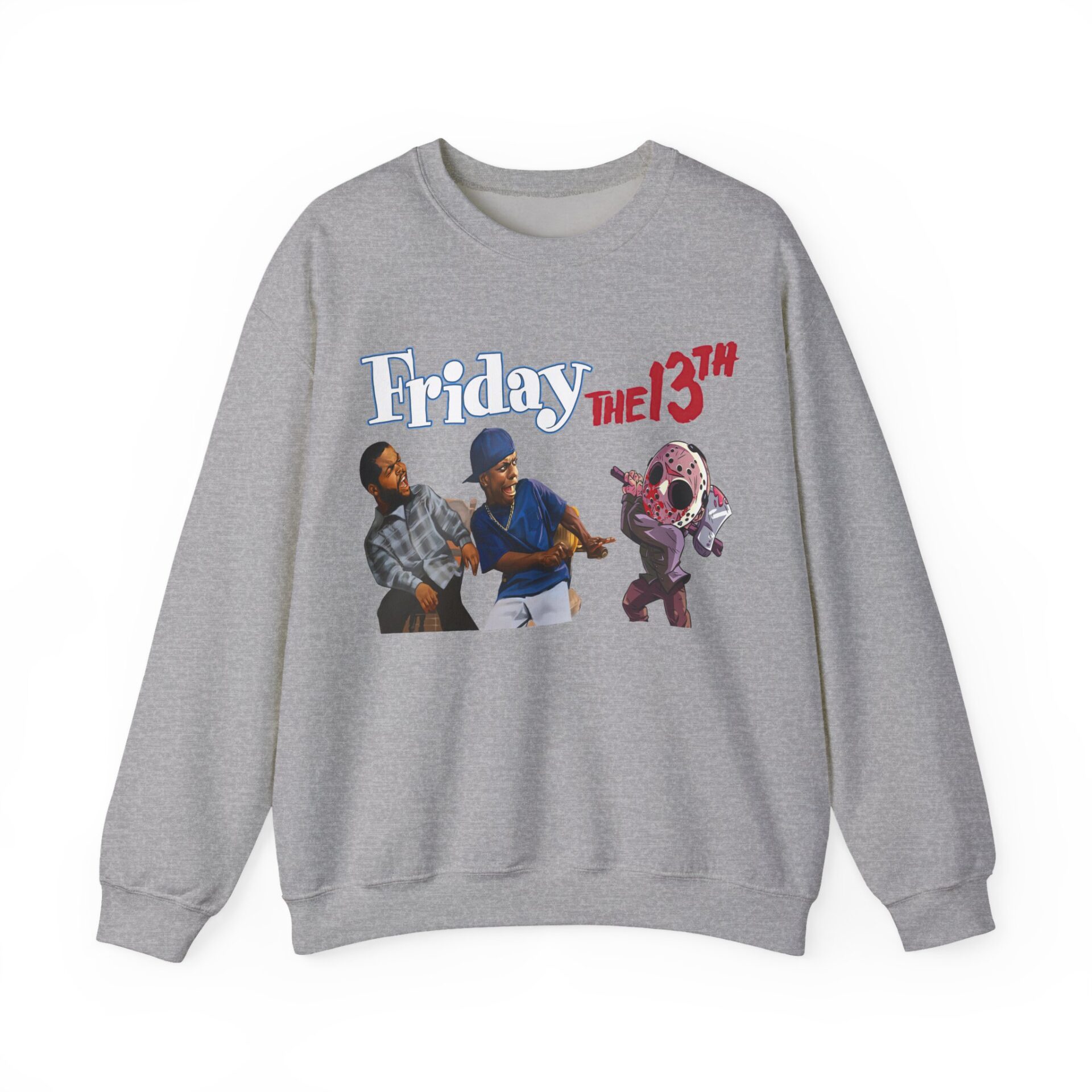 Friday the 13th Craig Smokey Jason Sweatshirt - Sport Grey
