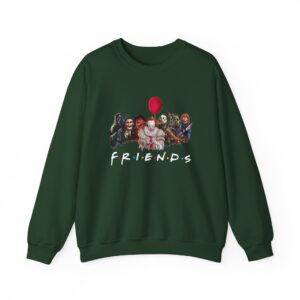 Friends Of Horror Sweatshirt - Forest Green