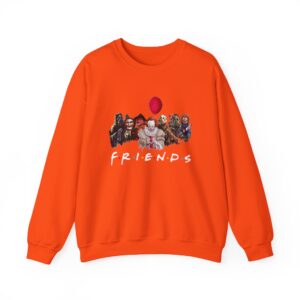 Friends Of Horror Sweatshirt - Orange
