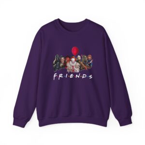 Friends Of Horror Sweatshirt - Purple
