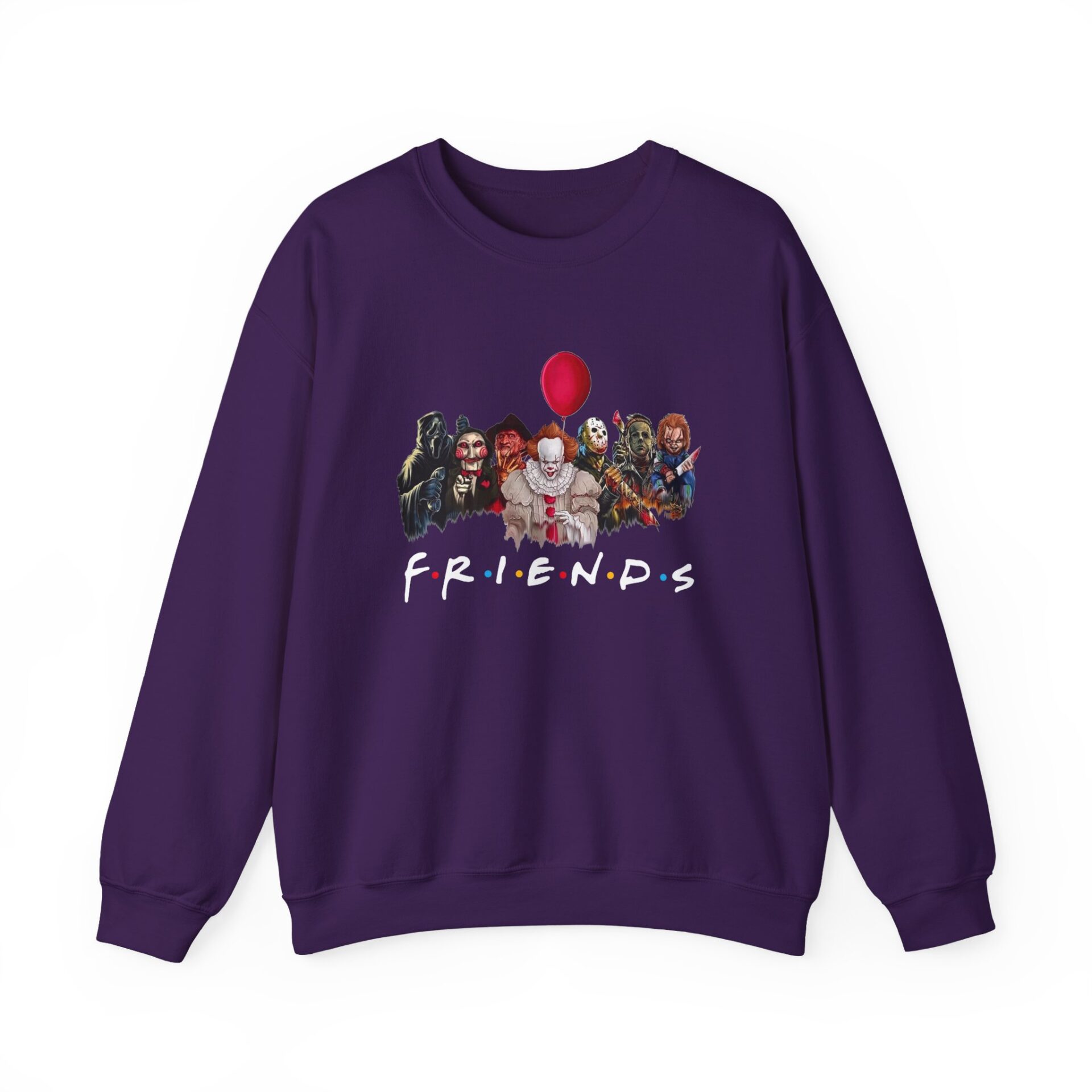 Friends Of Horror Sweatshirt - Purple