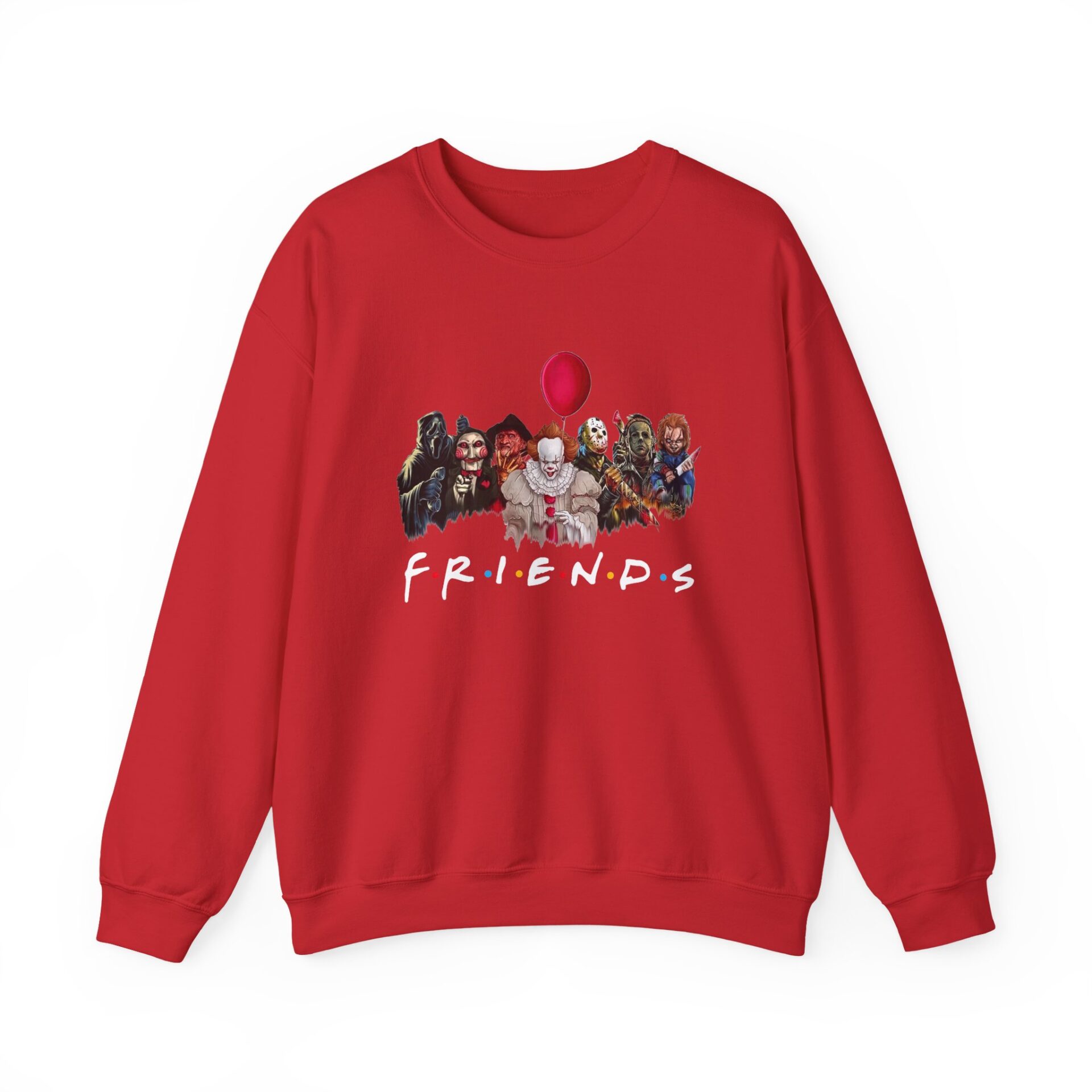 Friends Of Horror Sweatshirt - Red