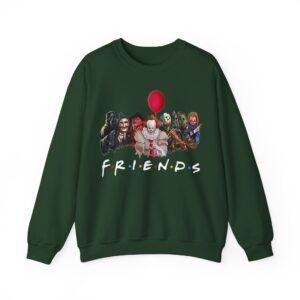 Friends Of Horror Sweatshirt - Forest Green