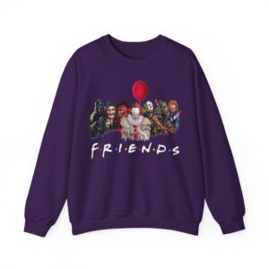 Friends Of Horror Sweatshirt - Purple
