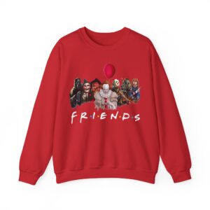 Friends Of Horror Sweatshirt - Red