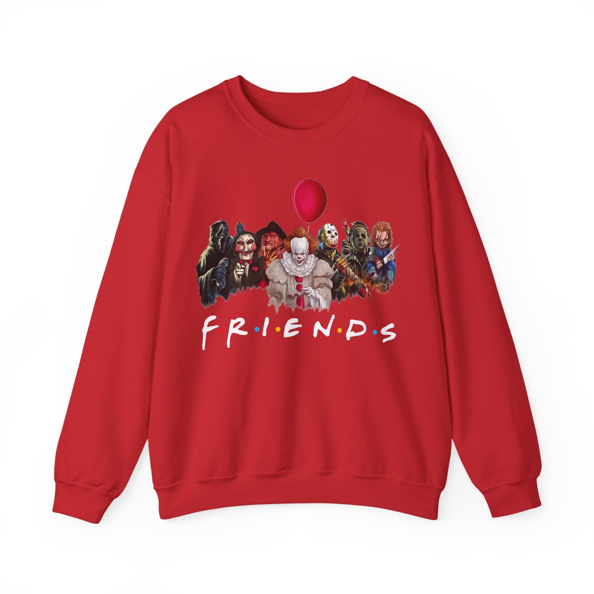 Friends Of Horror Sweatshirt - Red