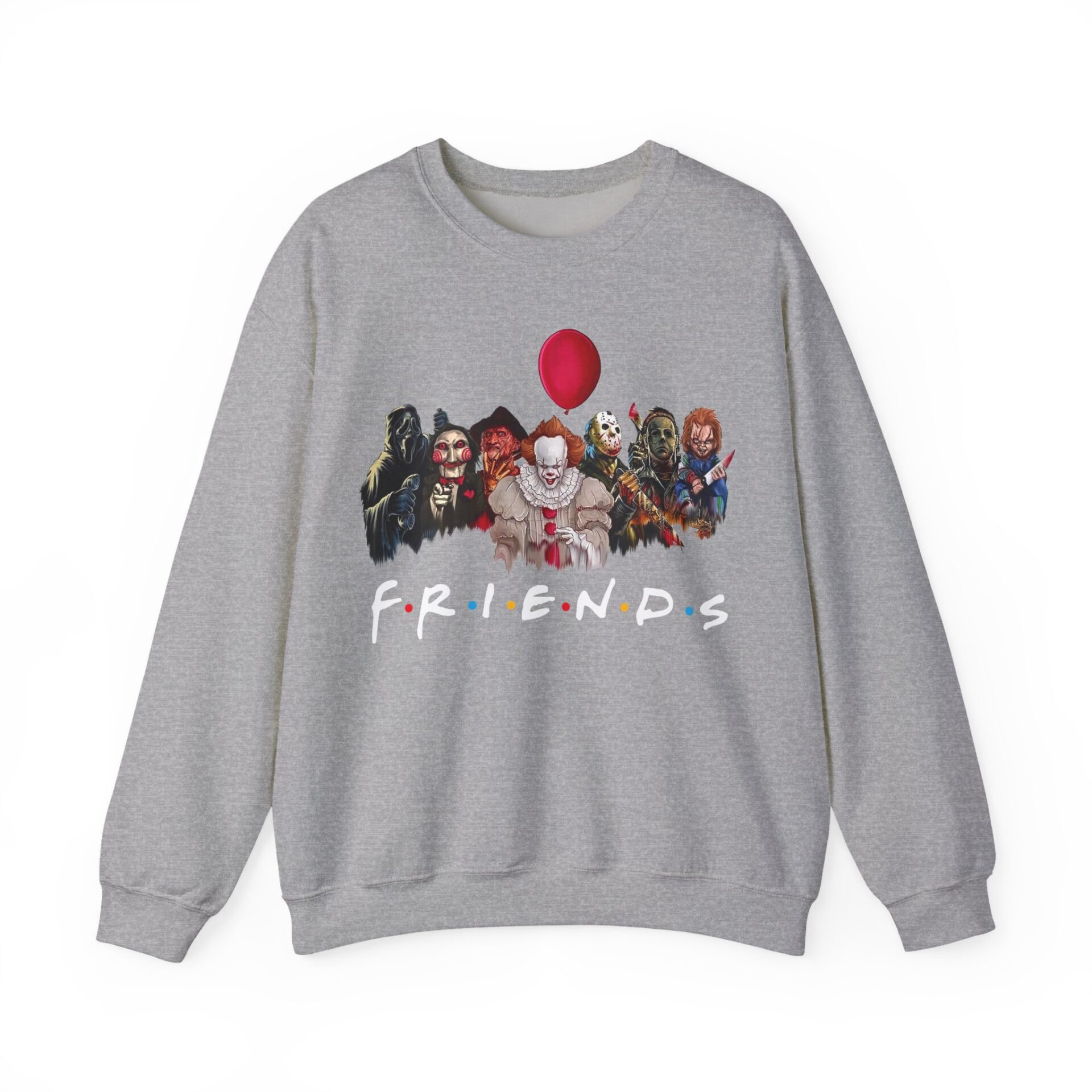 Friends Of Horror Sweatshirt - Sport Grey