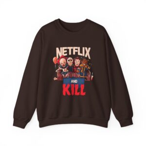 Halloween Chill Sweatshirt - Dark Chocolate