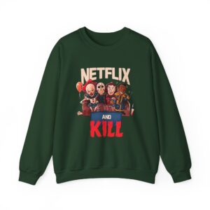 Halloween Chill Sweatshirt - Forest Green