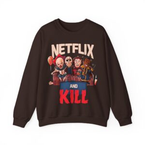 Halloween Chill Sweatshirt - Dark Chocolate