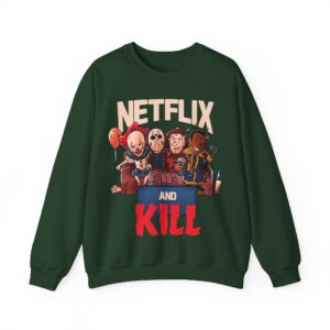 Halloween Chill Sweatshirt - Forest Green