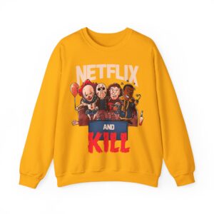 Halloween Chill Sweatshirt - Gold