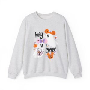 Hey Boo Sweatshirt Ash