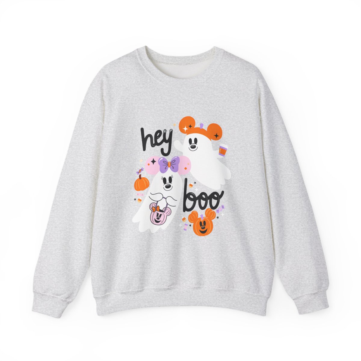 Hey Boo Sweatshirt Ash