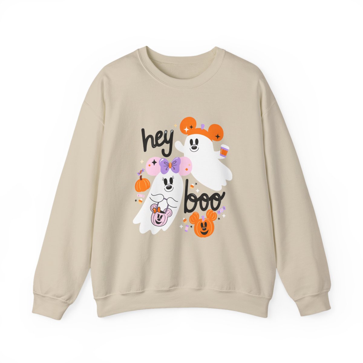 Hey Boo Sweatshirt Sand