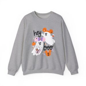 Hey Boo Sweatshirt Sport Grey