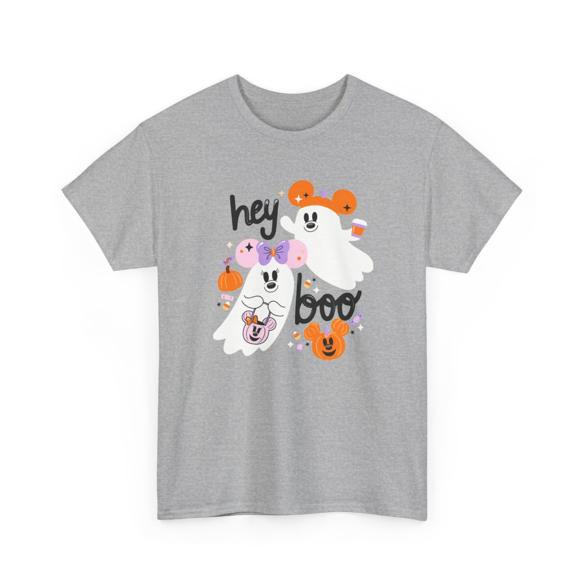 Hey Boo Tee Sport Grey