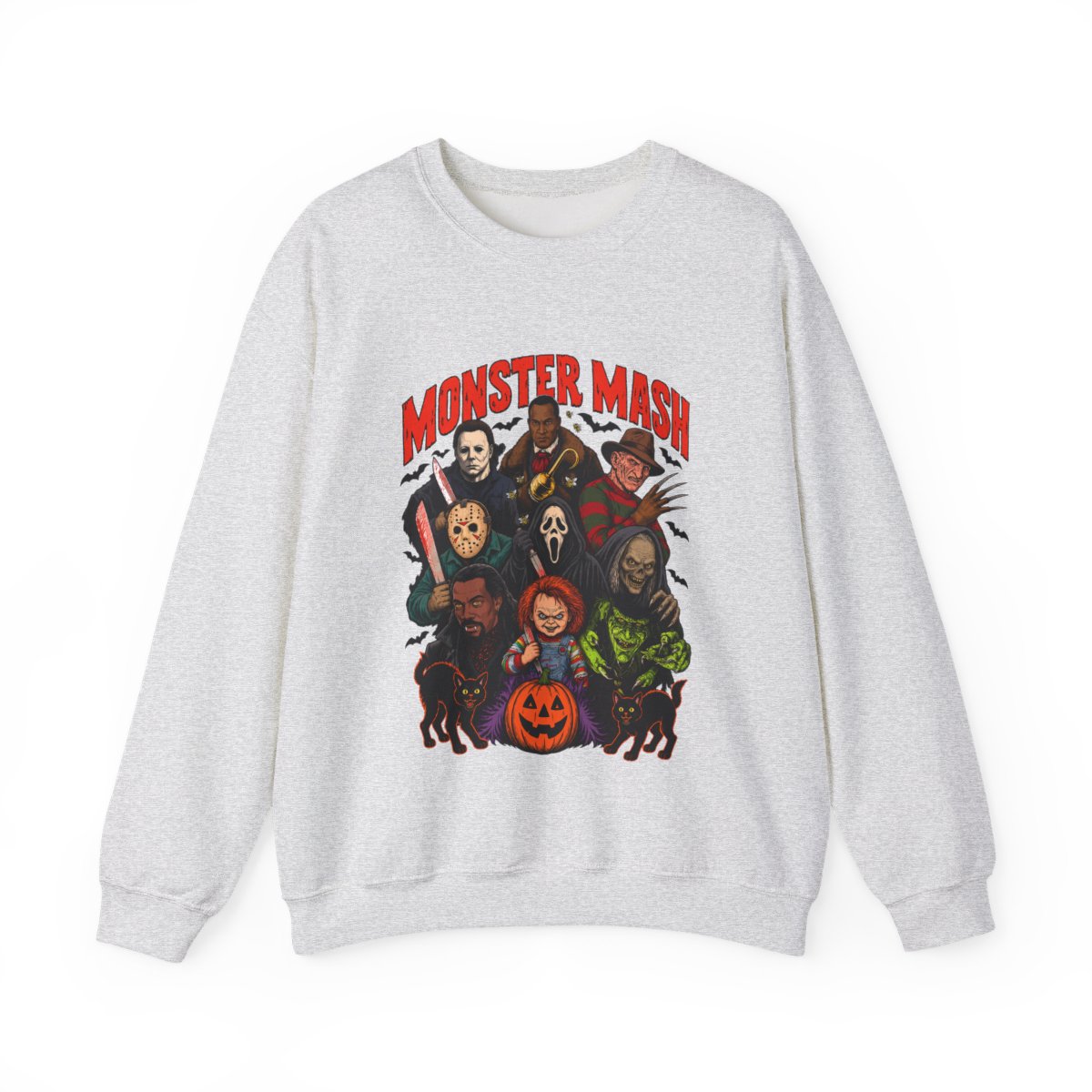 Monster Mash Sweatshirt Ash
