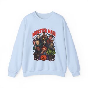 Monster Mash Sweatshirt Light Blue